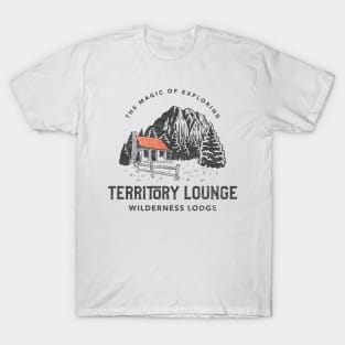 The Territory Lounge at Wilderness Lodge Orlando Florida T-Shirt